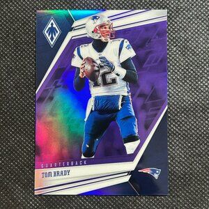 TOM BRADY 2019 PANINI PHOENIX #1 PURPLE Holo /149 SP New England Patriots